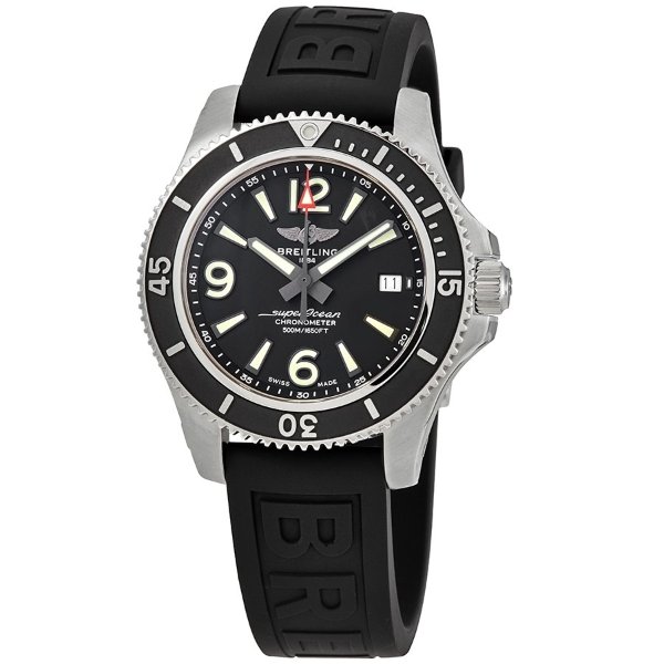 Superocean 42 Automatic Black Dial Men's Watch A17366021B1S1