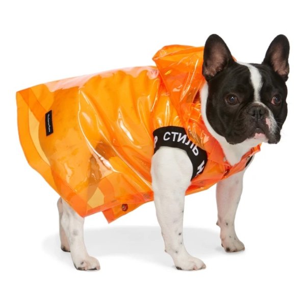 Heron Preston - Orange VIP Edition Dog Raincoat