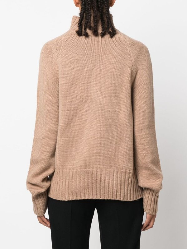 Wool turtle-neck sweater