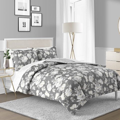 SunhamAlisa 2-Pc. Reversible Floral Twin Comforter Set, Created for Macy s
