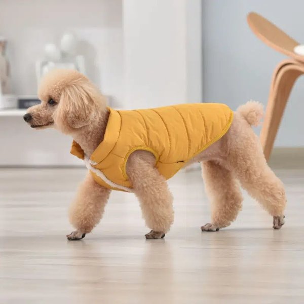 Pet Dog Fluffy Coat Pet Life Sporty Lightweight Folding Dog Coat For Winter Warm Dog Sweater | Shop The Latest Trends | Temu
