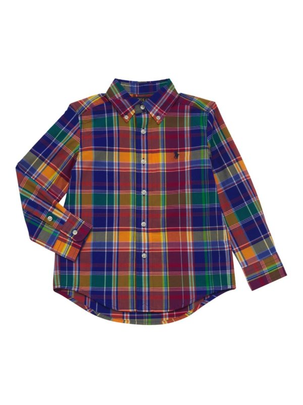 Little Boy's & Boy's Plaid Button-Down Cotton Poplin Sport Shirt