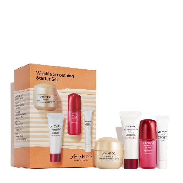Wrinkle Smoothing Cream Starter Skincare Set | SHISEIDO
