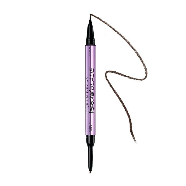 Urban Decay Brow Blade - Waterproof Eyebrow Pencil & Ink Stain - Dual-Ended Pencil Fills and Defines - Brow Tint with the Precision & Definition of Microblading