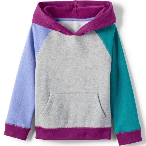 Kids Colorblock Fleece Hooded Sweatshirt