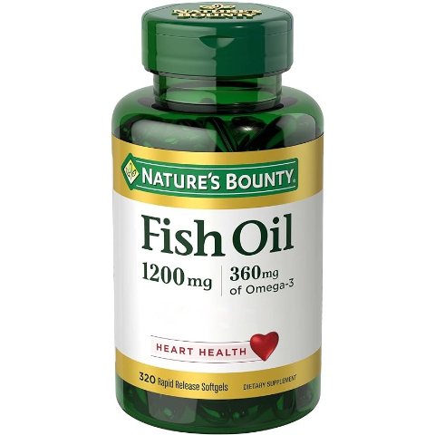 Omega-3 鱼油 1200 mg, 320粒