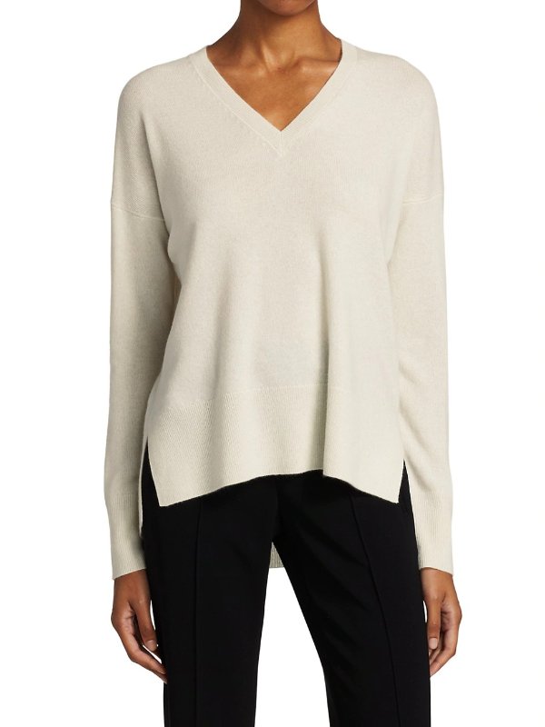 Karenia V-Neck Cashmere Sweater
