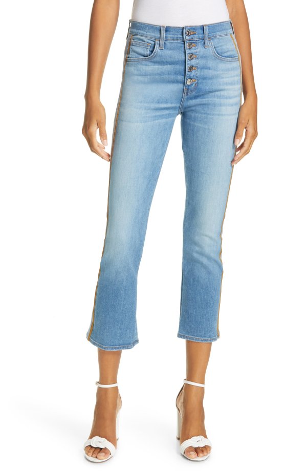 Carolyn High Rise Baby Boot Cut Jeans