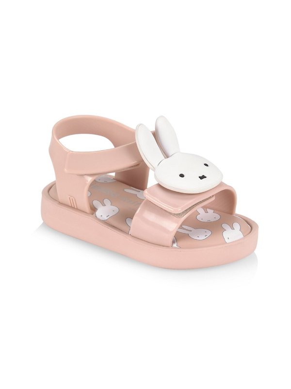 Baby's & Little Girl's Bunny Jump Miffy Sandals