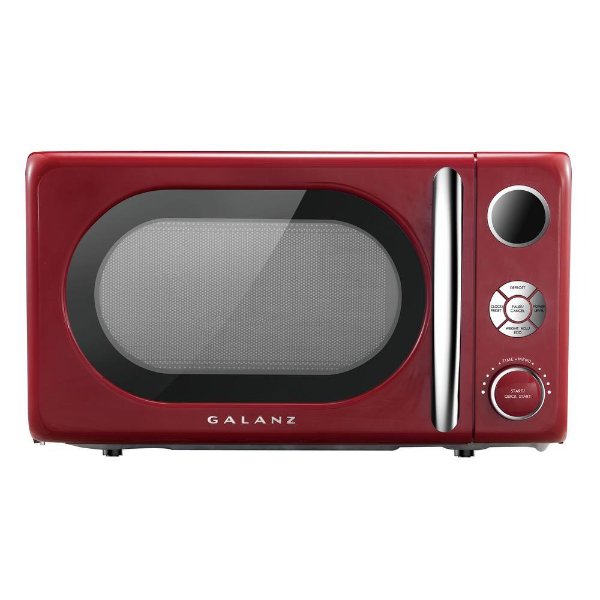 GLCMKA07RDR07 0.7 cu. Ft. 700-Watt Countertop Microwave in Retro Red