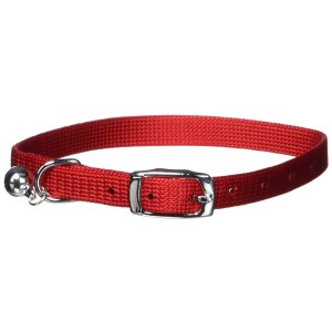 Catit Nylon Adjustable Cat Collar, Red