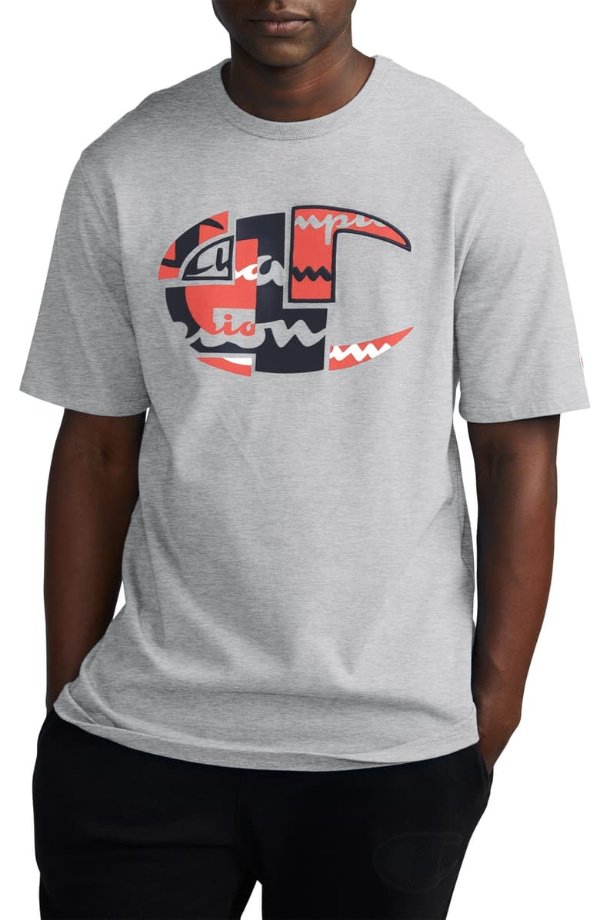 Patchwork Heritage Logo Graphic T-Shirt