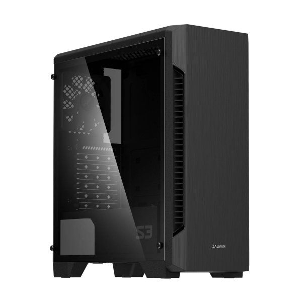 [Certified Refurbished] Zalman S3 TG ATX Mid-Tower PC Case