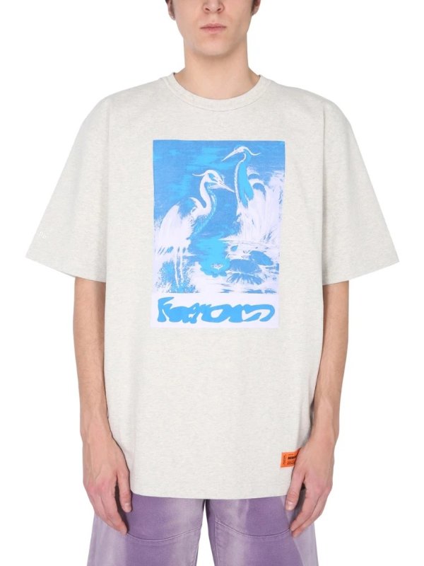Herons Printed T-Shirt