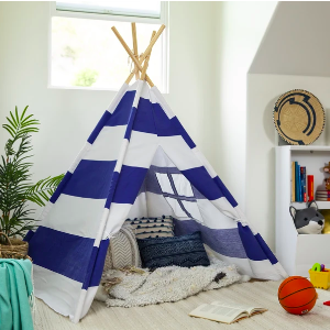 超后一天：儿童游戏帐篷特惠，6英尺高，带窗户以及收纳袋 4色选