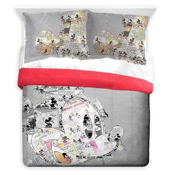 Mickey Mouse ''Oh Gosh!'' Comforter and Sham Set – Twin / Full / Queen | shopDisney