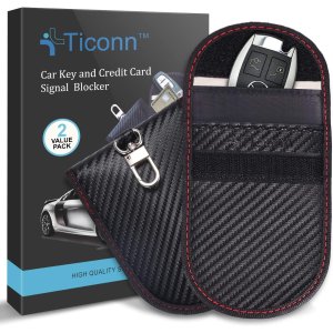 Dealmoon Exclusive: TICONN Faraday Cage Protector for Key Fob 2-Pack