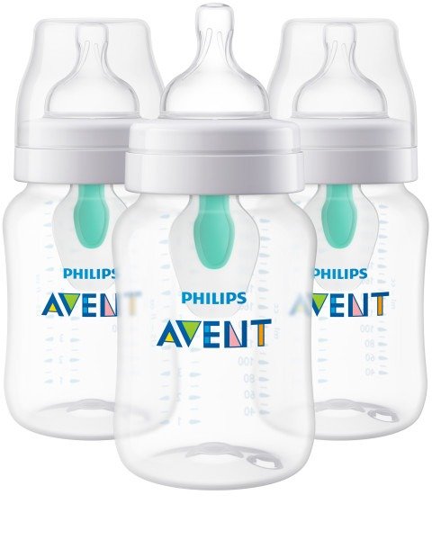 Anti-colic Bottle with AirFree vent 9oz 3pk, SCF403/34
