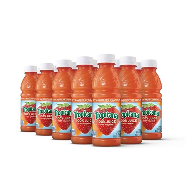 100%草莓橙汁 10oz 15瓶