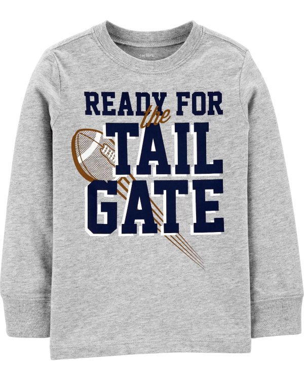 Ready For Tailgate Football Jersey Tee