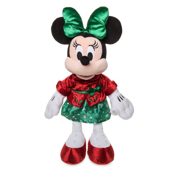 Minnie Mouse Holiday Plush – Medium – 15'' | shopDisney