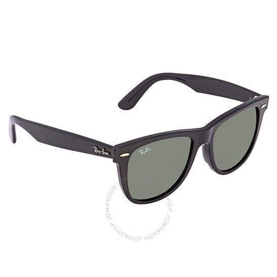 Ray Ban Original Wayfarer Classic Crystal Green Sunglasses Men's Sunglasses RB2140F-901-54