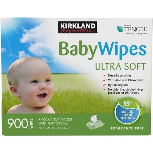Baby Wipes - 900 count