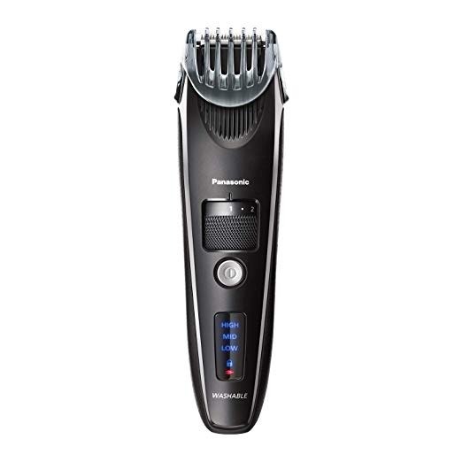 Beard Trimmer for Men Cordless Precision Power, Hair Clipper with Comb Attachment and 19 Adjustable Settings, Wet/Dry, ER-SB40-K