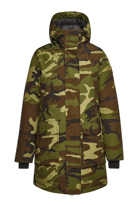 - Canmore Camouflage Down Parka with Cotton