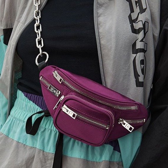 - Mini Attica Soft Suede Belt Bag