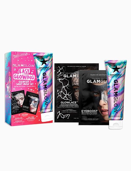 EASY GLOWING CLEANSER SET ($46 VALUE) | Glam Glow Mud