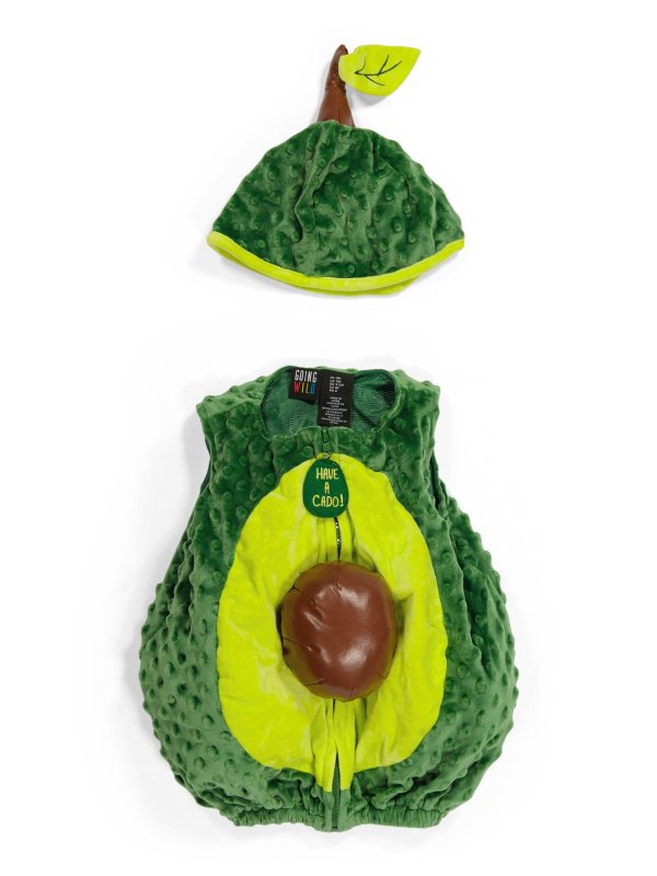 Baby Avocado Bubble Costume