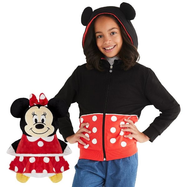 Minnie Mouse 造型外套，可变成玩偶