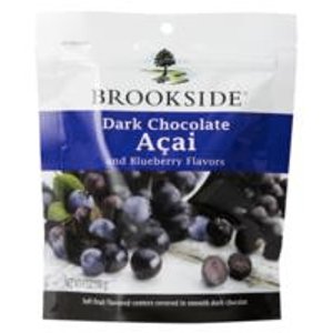 Brookside Dark Chocolate Covered Acai and Blueberries 7oz (Pack of 4)