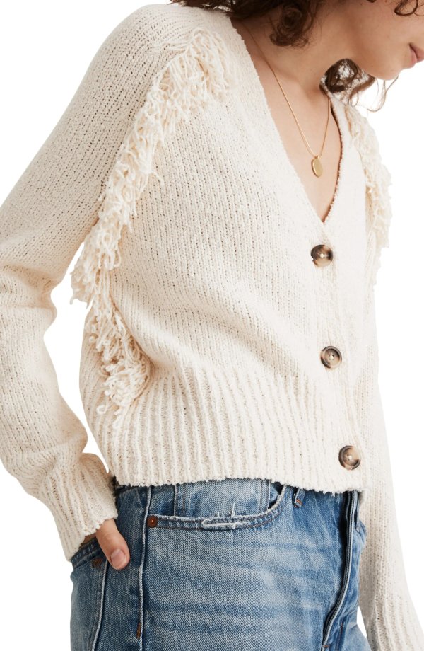 Chatterton Fringe Cardigan Sweater