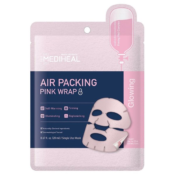 Air Packing Pink Wrap Mask