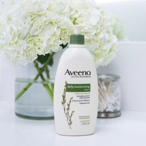 Aveeno产品折上折促销，拥有像宝宝一样的肌肤