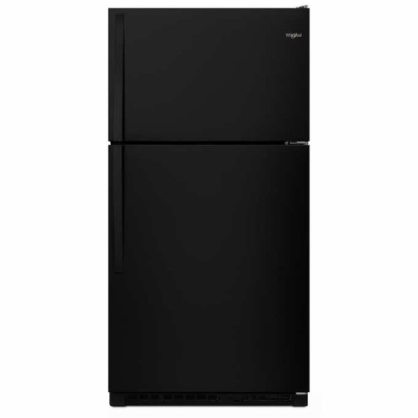 20 cu. ft. Top Freezer Refrigerator with Frameless Glass Shelves
