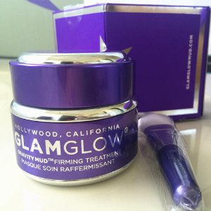 GLAMGLOW发光面膜：粉丝体验新品紫罐撕拉面膜
