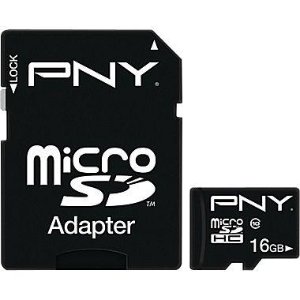 PNY Professional 16GB microSD (microSDHC) Class 10 Flash Memory Card
