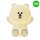 LED Touch Lamp - Hug Me Brown Character LED Lamp with Brightness Control