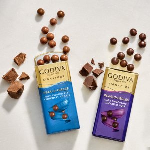 低至7折+满$25包邮Godiva 多款大包装巧克力促销
