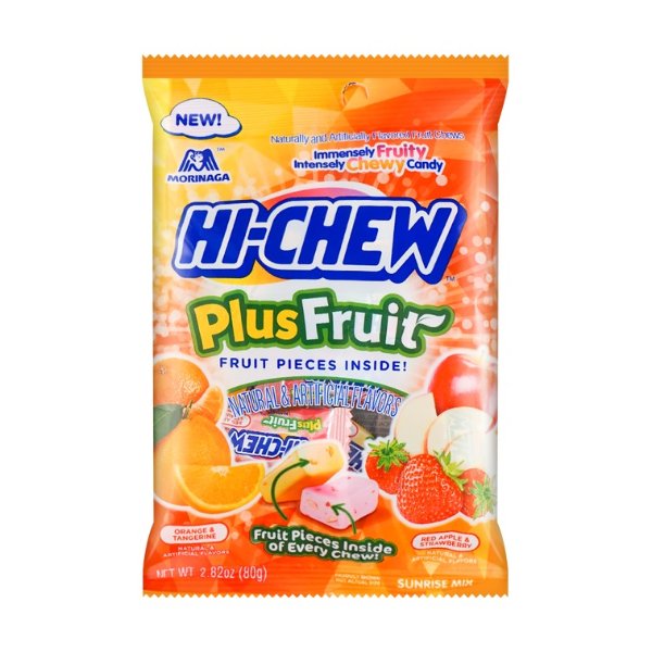 MORINAGA森永 HI-CHEW 超浓水果味软糖 2.82oz