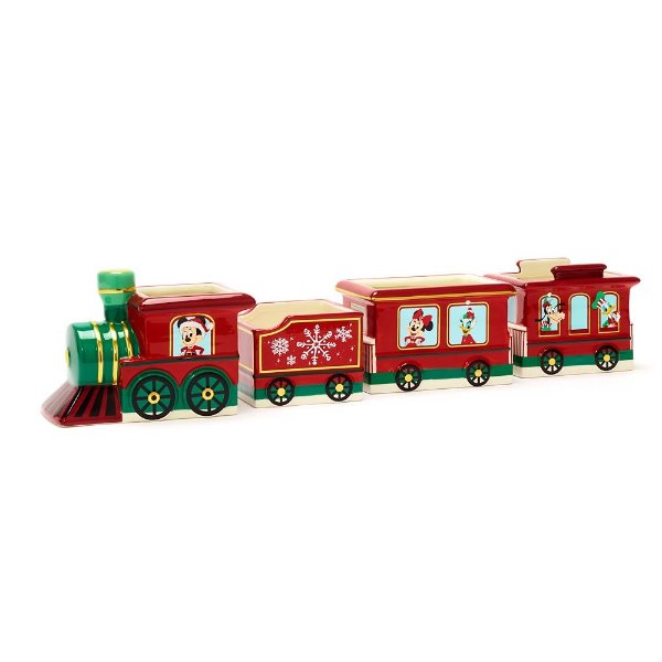 Mickey Mouse and Friends Holiday Train Bowl Set | shopDisney