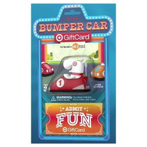 Target Bullseye Bumper Car Gift Card + Free Toy by HexBug