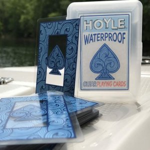 Amazon.com Hoyle Waterproof Clear Playing Cards