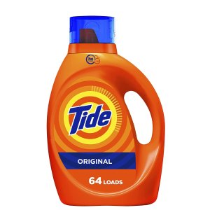 Tide 高效洗衣液促销 92 Fl Oz 大容量 无香款同价
