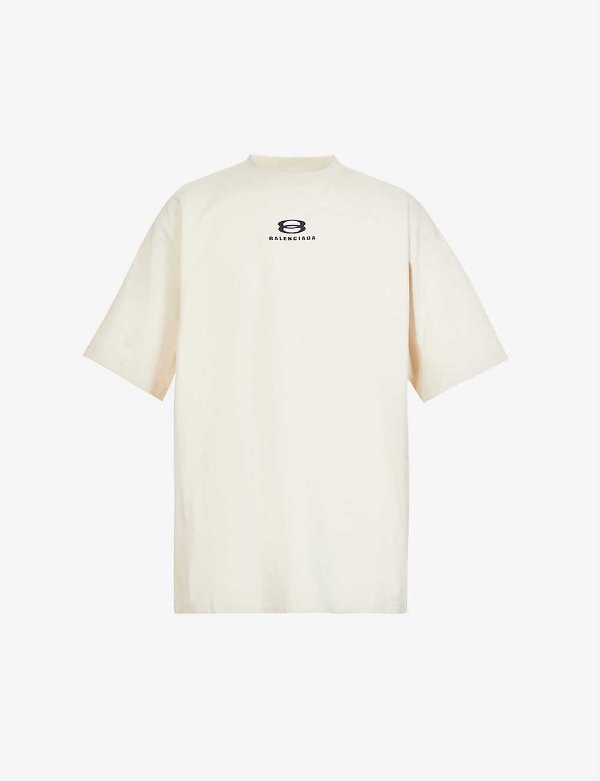 Unity logo-print cotton-jersey T-shirt
