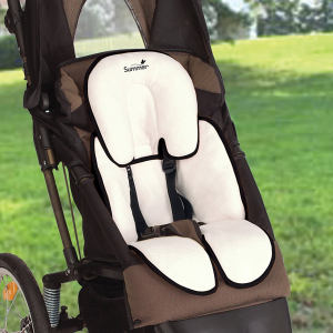 Summer Infant Snuzzler Infant Support for Car Seats and Strollers, Black Velboa