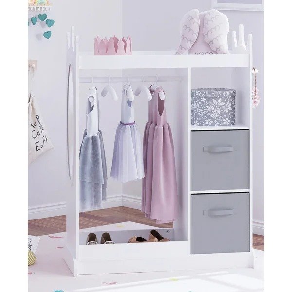 Helen 33.4'' Wide Airmoire with Mirror